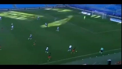 شاهد دي  لو ر يكرر سيناريو زيمبابوي ويهز شباك  برأسية قوية اليوم