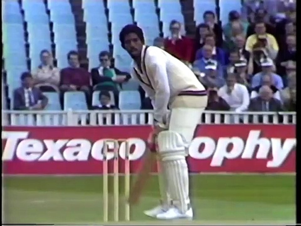 1988 England v West Indies 1st ODI Texaco Trophy at Edgbaston  May 19th 1988