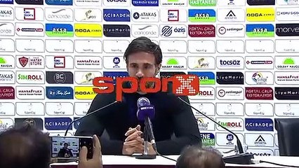 Ömer Erdoğan: "Mağlup olsak bizi çok üzerdi"