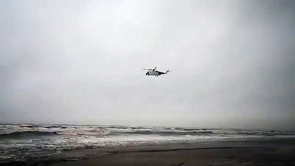 Helicopters searching for a man believed to have 'walked into the sea' at Blackpool