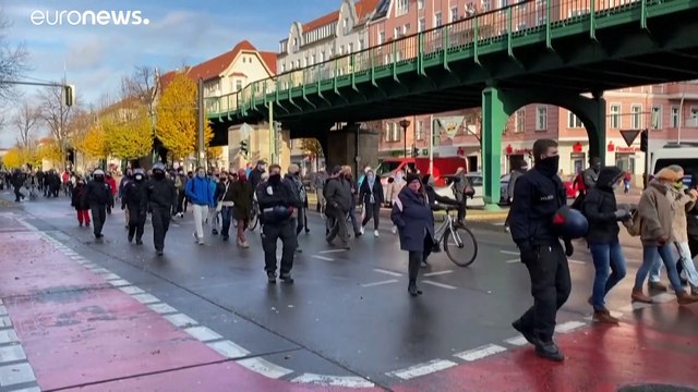 Европа: протесты против карантина