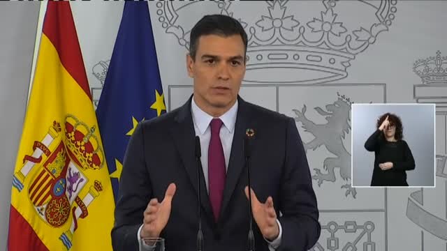 Pedro Sánchez: Una parte sustancial de la población estará vacunada a lo largo del primer semestre del 2021