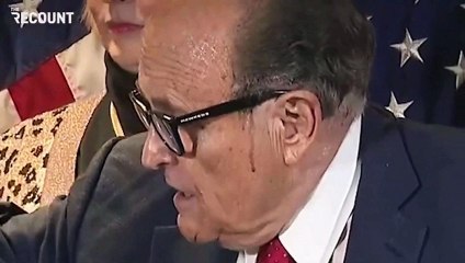 Rudy Giuliani's sweat-fest is stealing the spotlight | Giuliani’s hair dye ‘dripping down his face’_1080pFHR