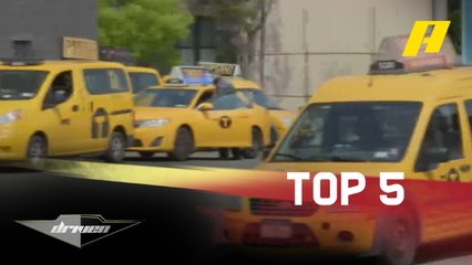 TOP5 لسيارات التاكسي حول العالم