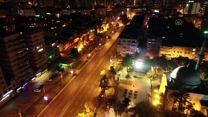 KAYSERİ - Sokağa çıkma kısıtlaması başladı