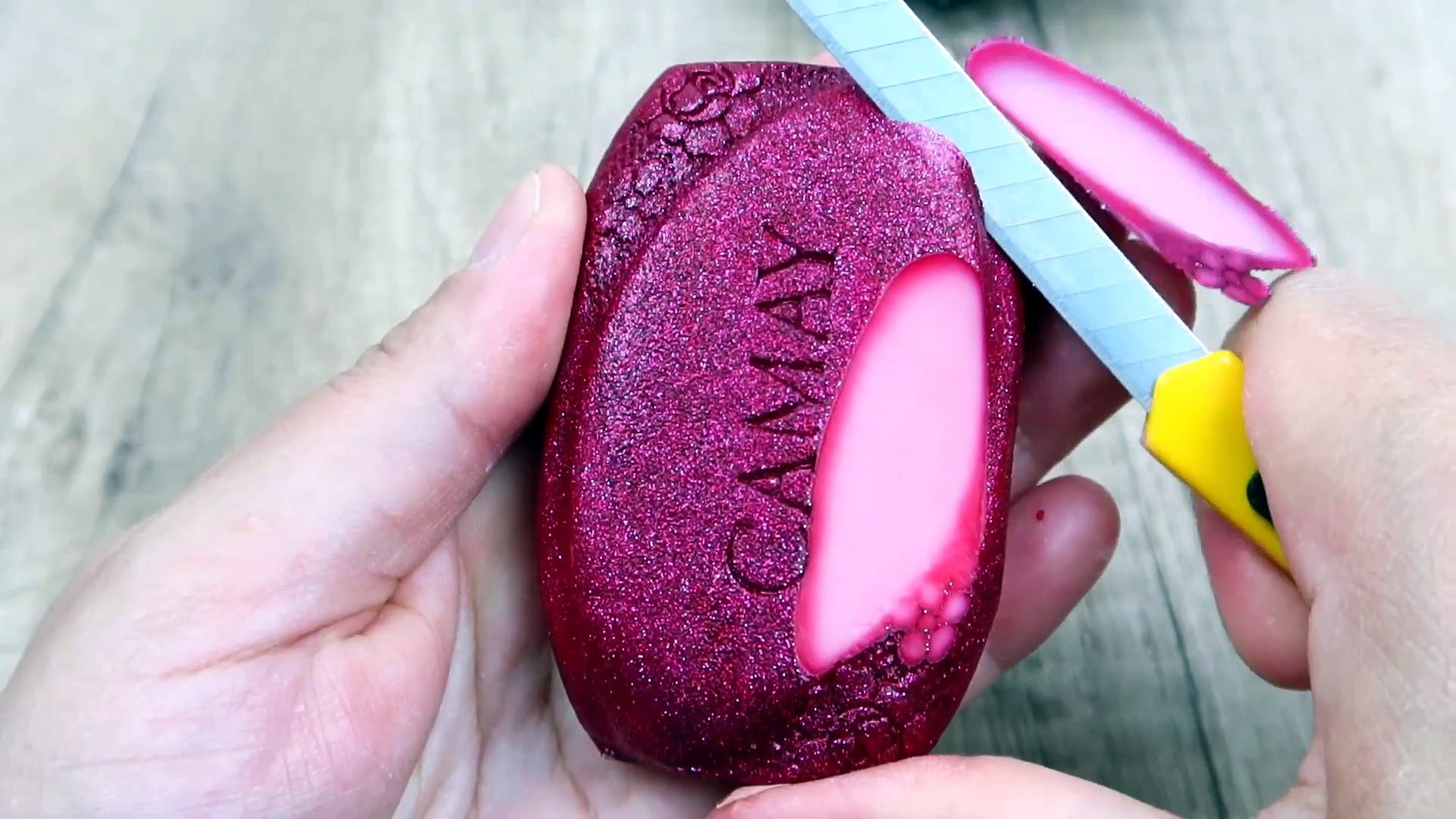 Relaxing Soap Carving ASMR. Satisfying Soap Cutting. Jabón Relajante  Tallado. Corte de jabón