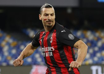 AC Milan : Après la tête, le genou pour Zlatan Ibrahimovic !