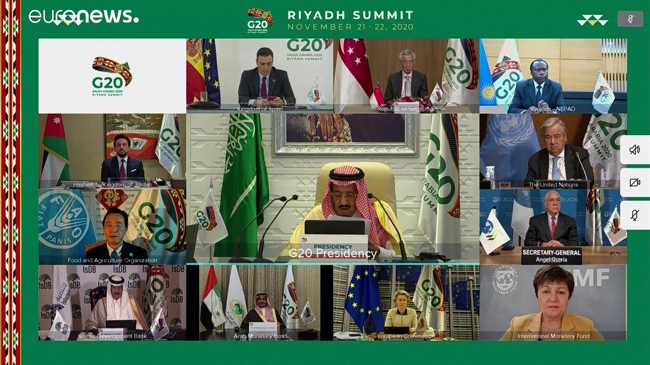 G20-Gipfel: Einigung auf gerechte Impfstoff-Verteilung und Wirtschaftshilfe