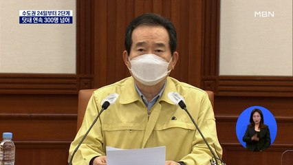 닷새 연속 300명 넘는 확진…역대 두 번째