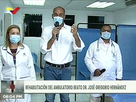 Gobierno rehabilita el ambulatorio beato Dr. José Gregorio Hernández en el municipio Carrizal del estado Miranda