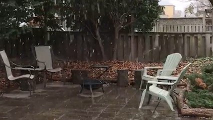 Snow signals incoming winter