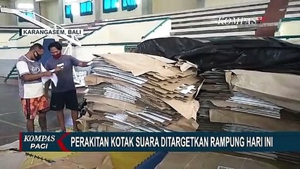 Perakitan 1.000 Lebih Kotak Suara Ditargetkan Ramppung Hari Ini