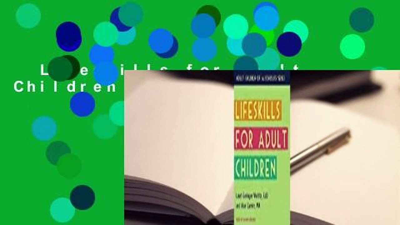 Lifeskills for Adult Children  Review