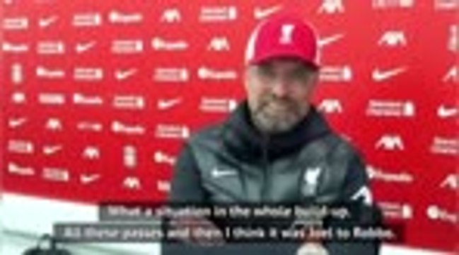 Klopp hails Liverpool teamwork for Jota goal