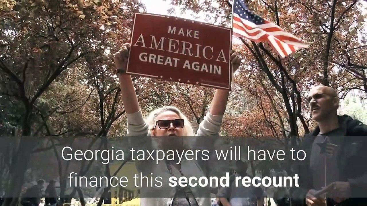 Trump Requests Second Recount Of Election Results In video