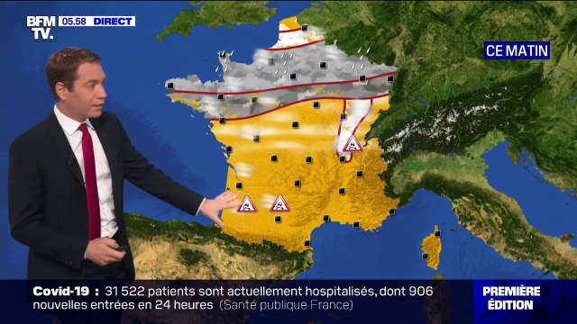 Un temps nuageux au nord et ensoleillé sur le reste du pays prévu ce lundi