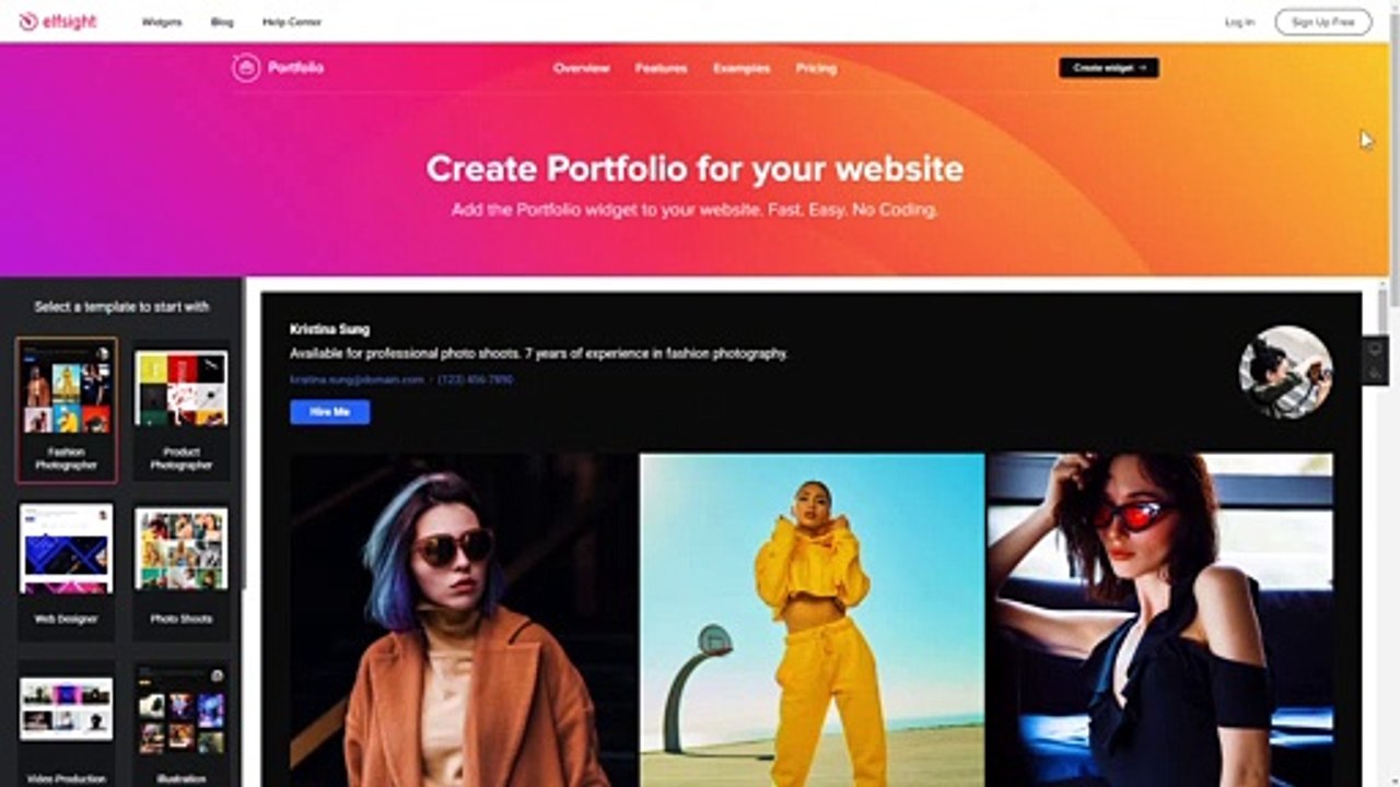 How to Add Portfolio widget  to Webflow (2020)