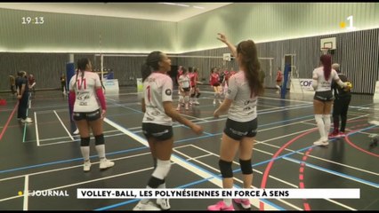 Volley-ball, les polynésiennes en force à Sens