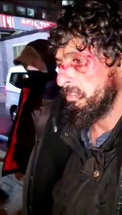 Hastane güvenliğinden evsiz adamı öldüresiye dayak!