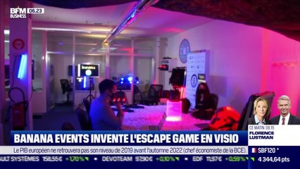 La France qui résiste : Banana Events invente l'escape game en visio, par Justine Vassogne - 23/11