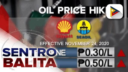 Panibagong oil price hike, ipatutupad bukas