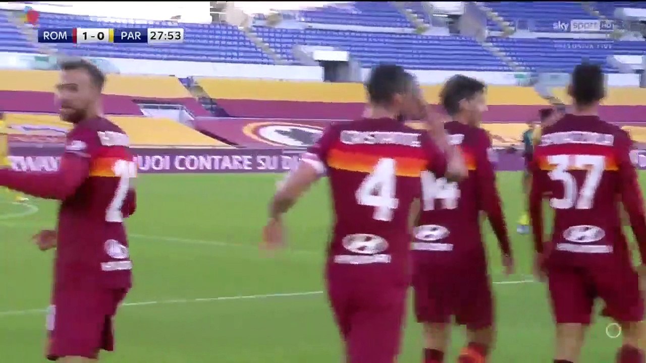 ไฮไลท์ฟุตบอล กัลโช่ เซเรีย อา โรม่า 3-0 ปาร์ม่า