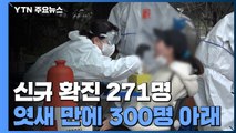 어제 신규 확진 271명...국내발생 255명, 해외유입 16명 / YTN