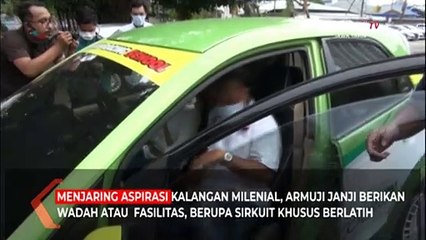 Armuji Diajak Ngedrift Pecinta Balap Mobil