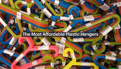 The Most Affordable Plastic Hangers Online