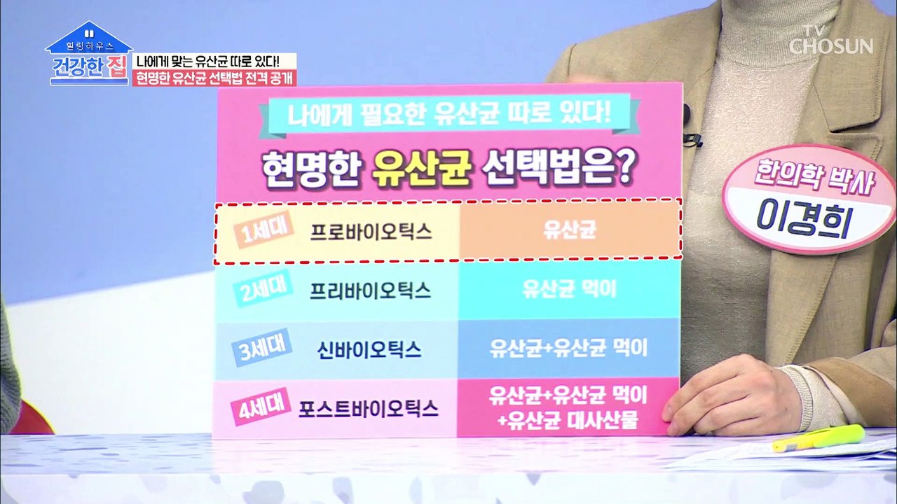 나에게 맞는 ‘유산균 선택법’ 大공개 #광고포함