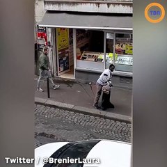 Un migrant hurle sa haine de la France en plein cœur du 18e arrondissement de Paris !