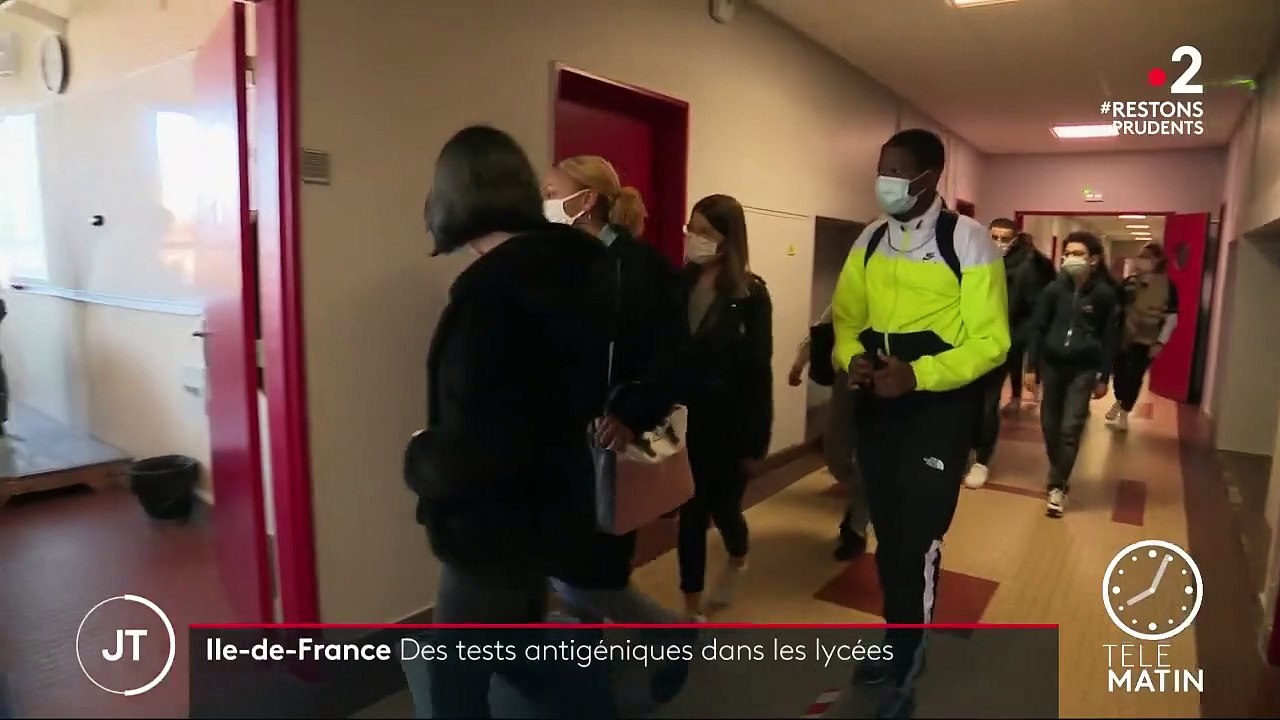 Covid-19 : lancement d’une campagne pilote de dépistage dans des lycées franciliens