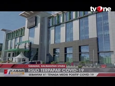 81 Tenaga Medis RSUD Tarakan Terpapar Covid-19