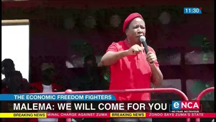 Malema issues stern waning against police