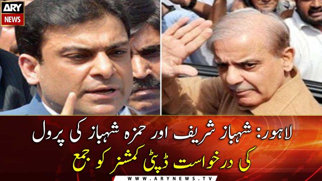 PML-N submits parole plea for release of Shehbaz Sharif, Hamza Shehbaz