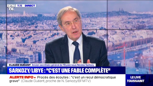 Affaire libyenne: Claude Guéant déclare n'avoir jamais reçu d'argent en cash de Ziad Takieddine