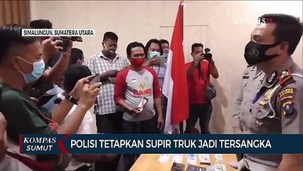 Polisi Tetapkan Supir Truk Jadi Tersangka
