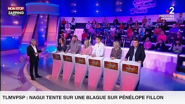 TLMVPSP : Nagui tente une blague sur Pénélope Fillon (vidéo)