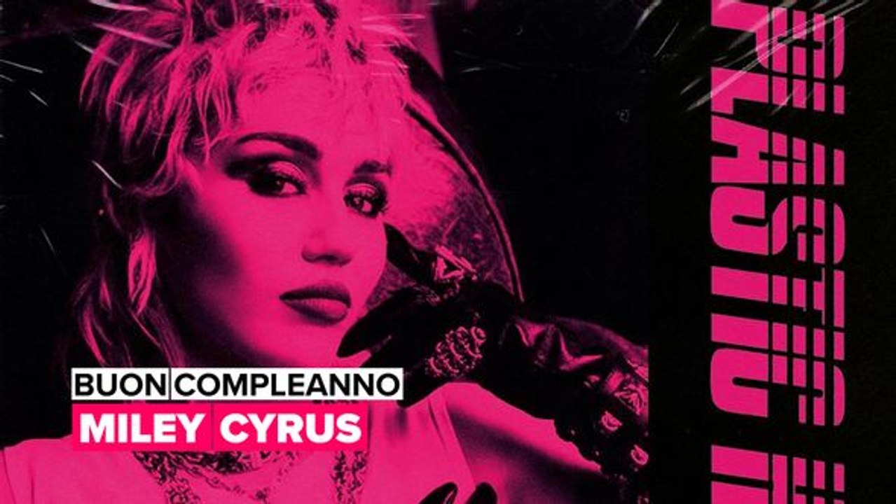 Buon compleanno Miley Cyrus