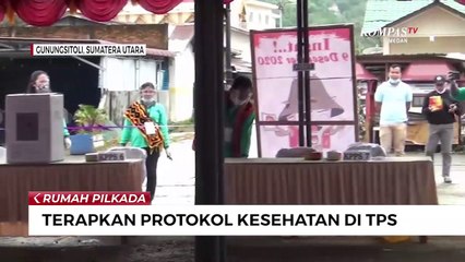 Penerapan Protokol Kesehatan di TPS