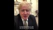 U.K. PM Boris Johnson gives COVID-19 update in isolation