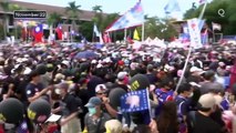 Thousands March in Taiwan Against U.S. Pork Imports