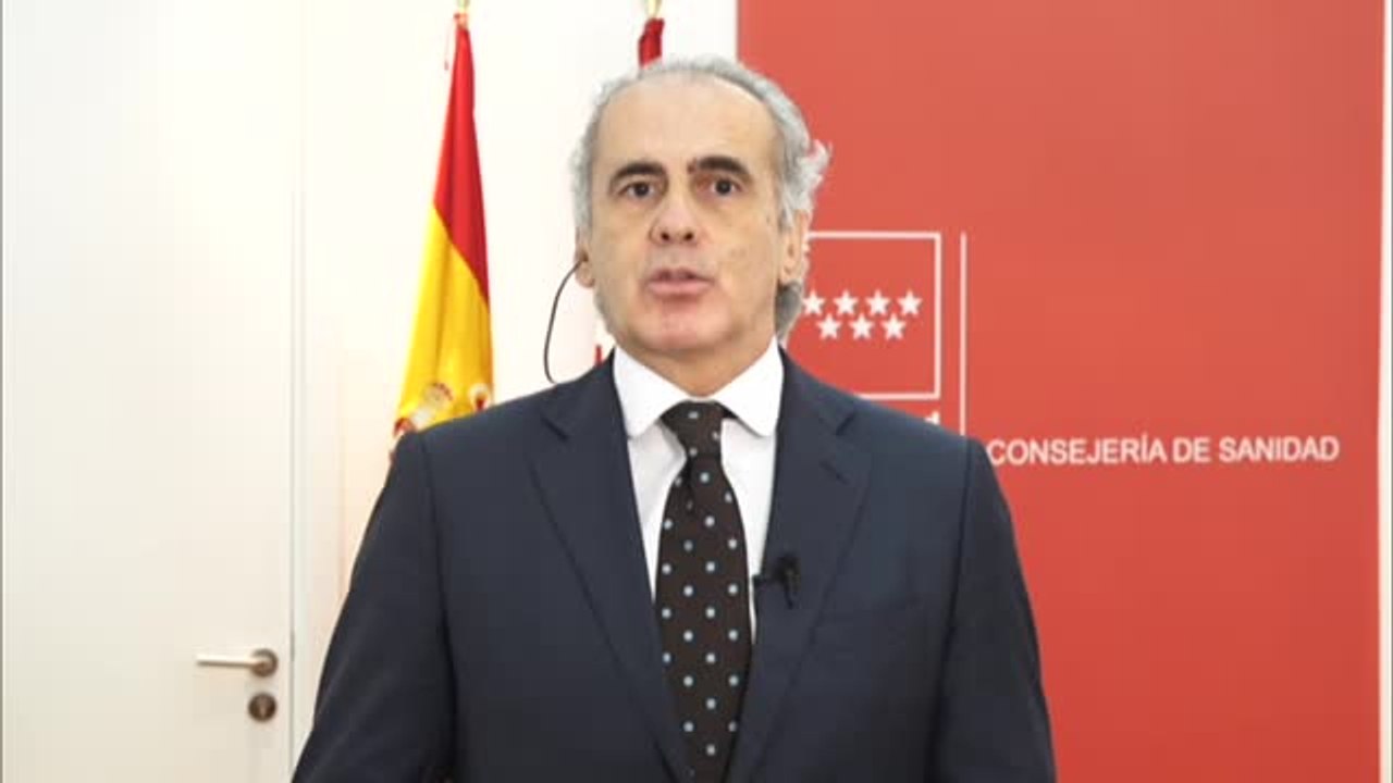 Ruiz Escudero: "A día de hoy nuestra incidencia es de 274 casos por cada cien mil habitantes"