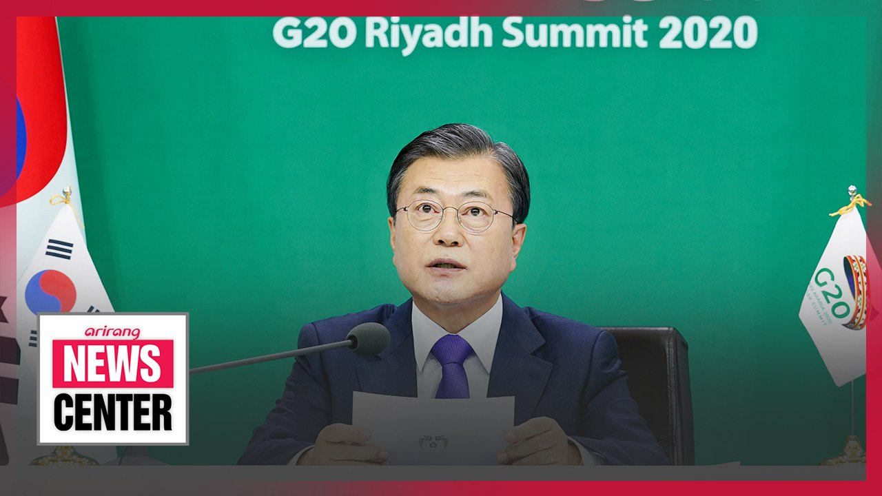 President Moon reaffirms commitment to go carbon neutral by 2050 at G20 Summit