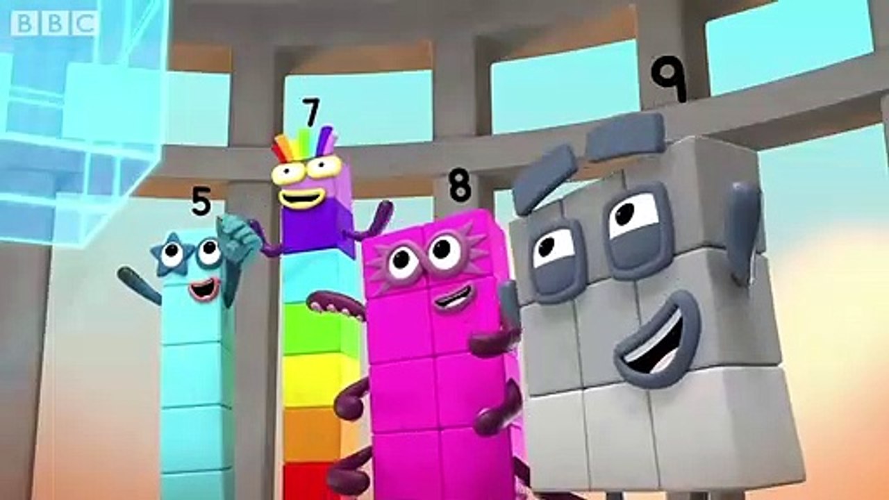 Numberblocks - Numbers in Space