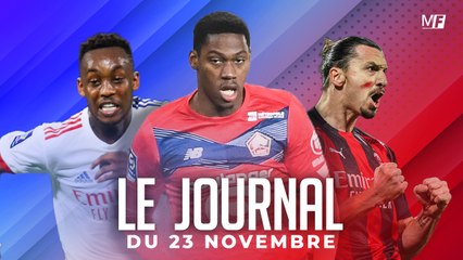 LILLE DÉROULE, LYON SANS CONVAINCRE, LE RÉCAP L1, ZLATAN FAIT GAGNER MILAN I LES INFOS FOOT DU JOUR