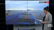Akdeniz'de hareketli saatler! Alman askerleri Türk gemisine çıktı... | Video
