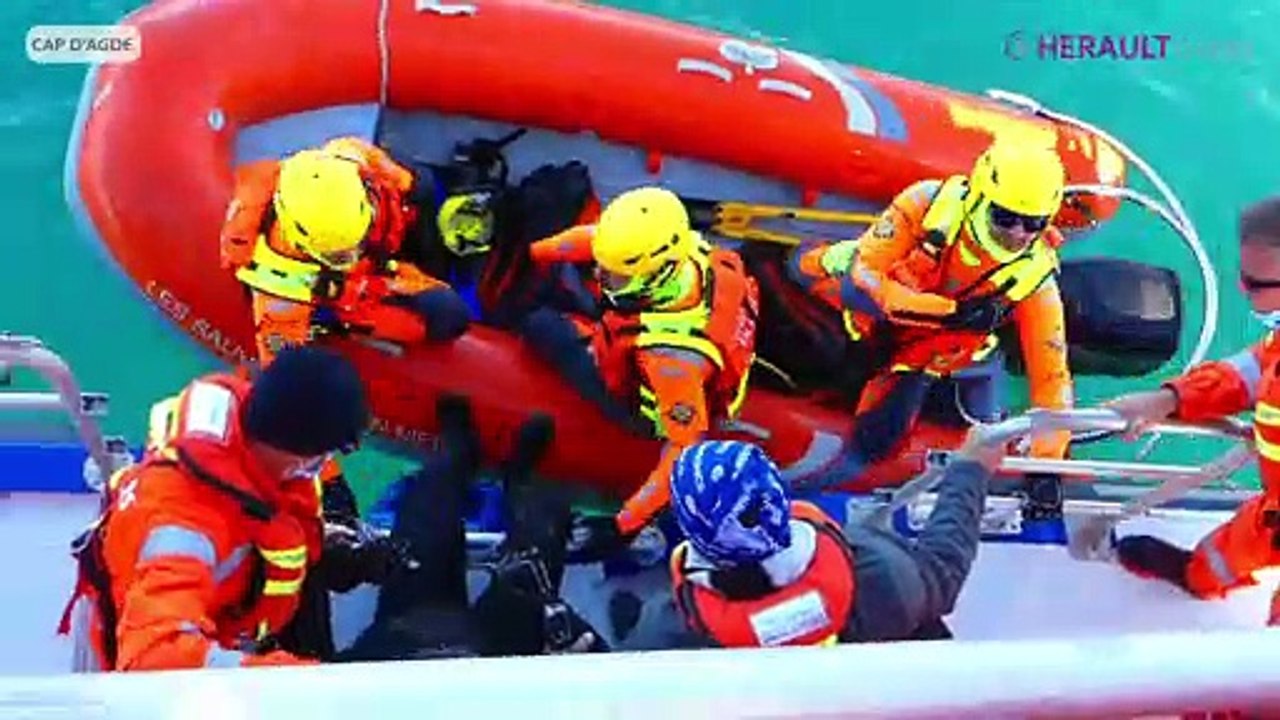 Retour en vidéo sur l'exercice des sauveteurs de la SNSM