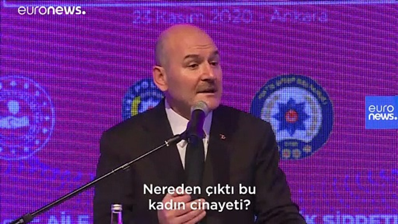 İçişleri Bakanı Soylu: Erkeklere sesleniyorum, kendinize gelin