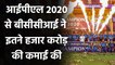 BCCI earned 4000 crores by conducting IPL 2020 in UAE during Pandemic| वनइंडिया हिंदी